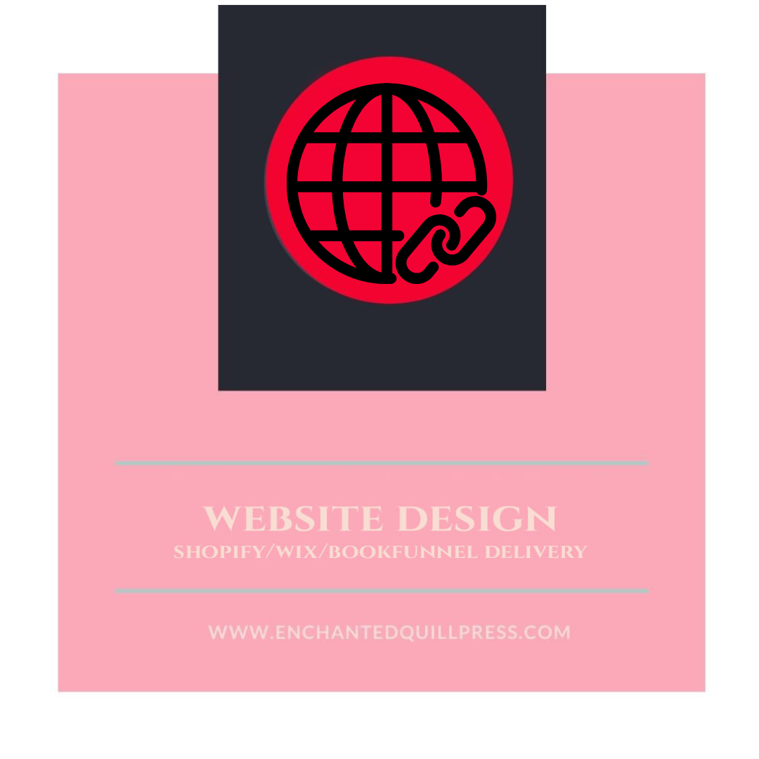 Custom Author Website | Wix, Shopify, BookFunnel